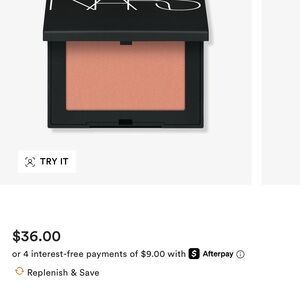 NARS Forbidden Pink Blush